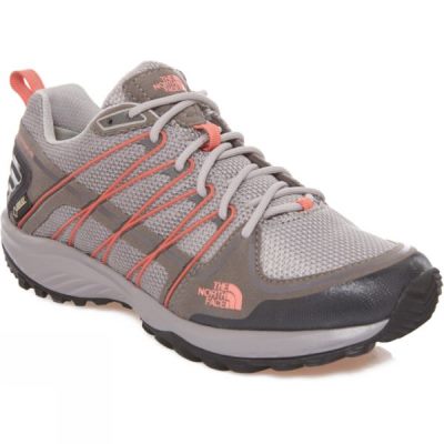 Zapatos The North Face Litewave Explorer GTX Mujer Gris / Naranjas - Chile BMO126089